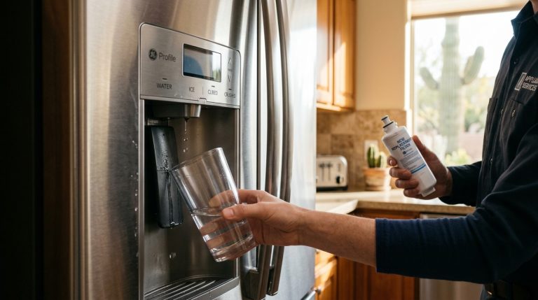 fridge water dispenser not working