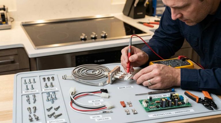 GE Profie Cooktop Repair